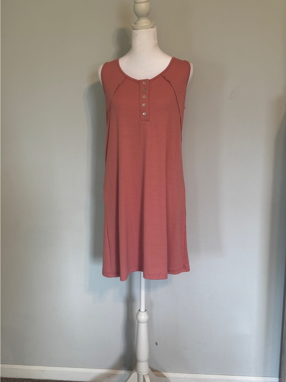 Pink Lily tank dress
